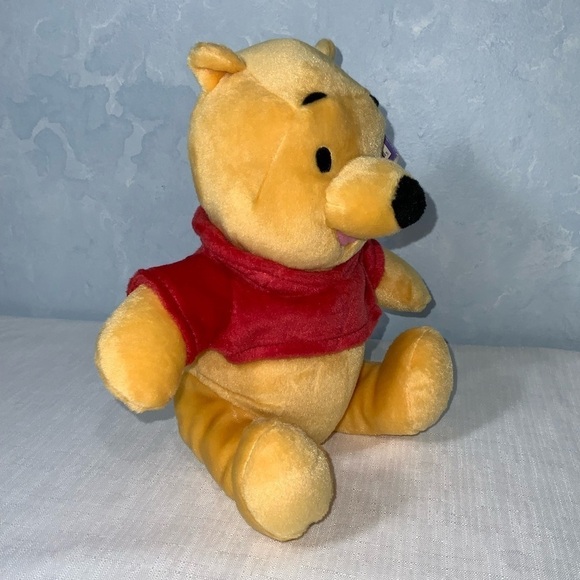 2001 Vintage Fisher Price 9” Winnie The Pooh Plush Cuddly Toy NWT - Picture 2 of 8